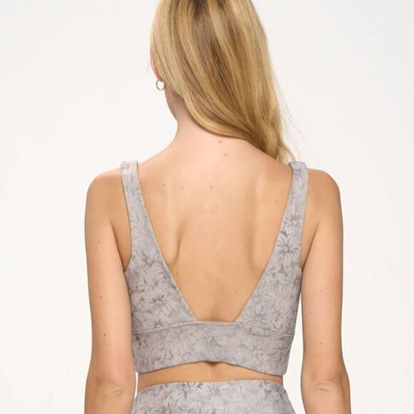 Evolution and Creation Women's Dove Faded Floral Stamp Bra - Size Medium - NWT - Picture 2 of 5